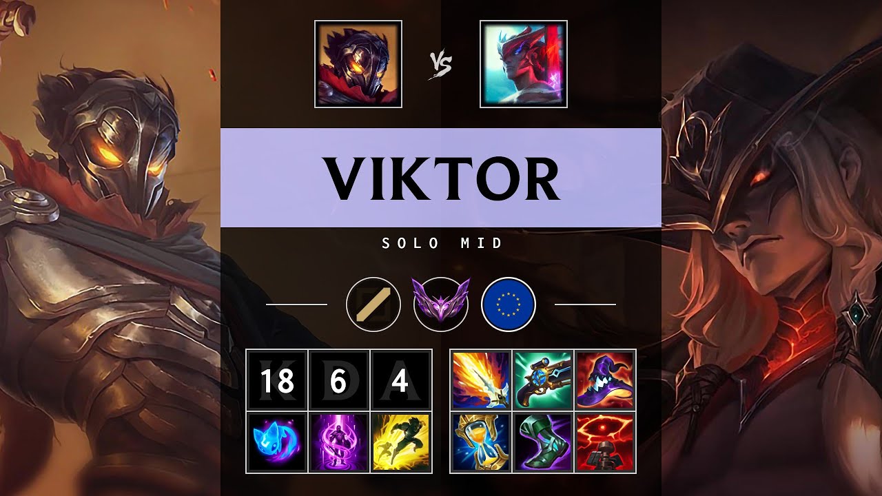 Viktor Mid vs Yone: Legendary - EUW Master Patch 14.21