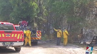 Clay, Putnam wildfires merge into ‘unpredictable’ 4K-acre Railroad Fire