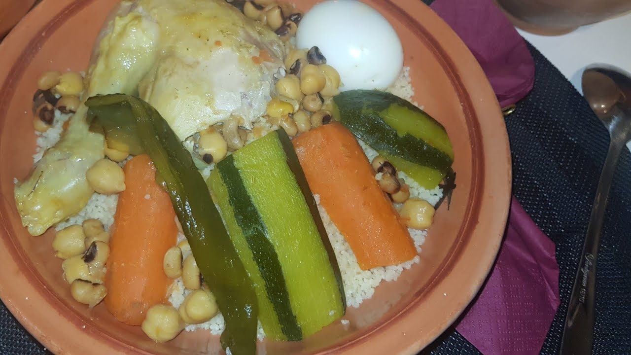 COUSCOUS A L'HARICOT A L'ŒIL NOIR. bon appétit à vous 😘 YouTube