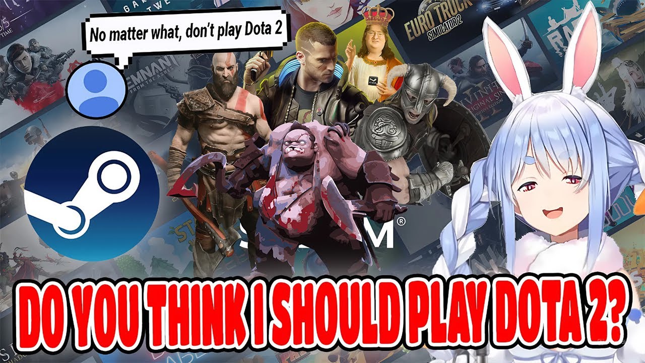 Pekora Reaction To The Most Iconic Game On Steam Hololive【ENG SUB】