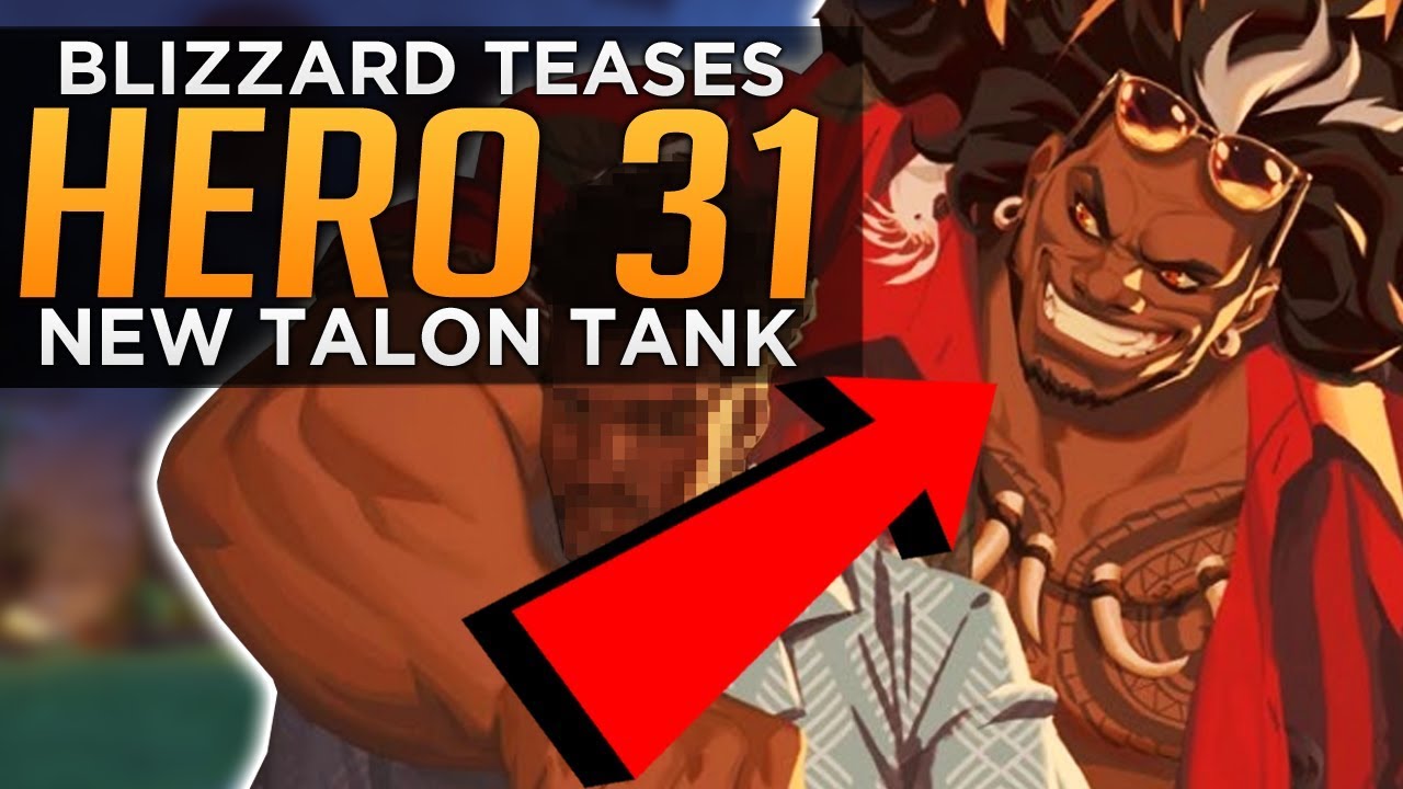  Overwatch: Blizzard Teases NEW Hero 31 - Talon Tank Mauga