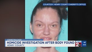 Woman's body found in Henry County parking lot, authorities investigating as homicide