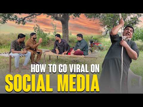 How To Go Viral On Social Media 📱💹 | Sajjad Jani Team Video 🎉
