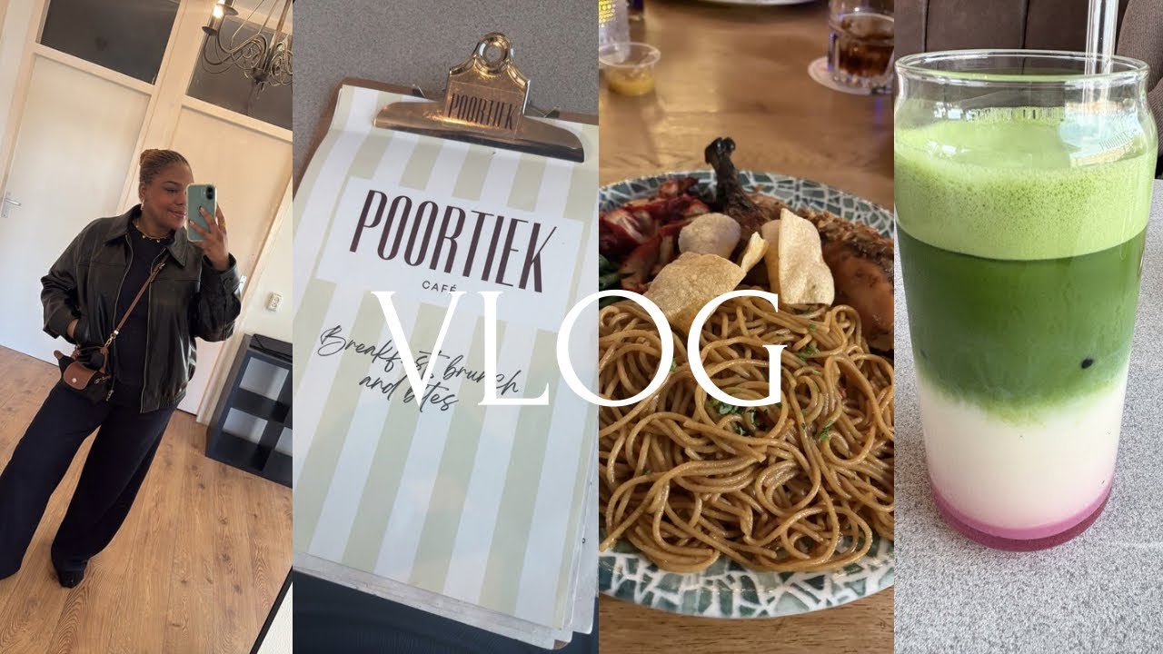 2 dagen vlog: Lunch bij POORTIEK & Huishoudbeurs 2026, Eten bij Cascade & mini shopping haul!