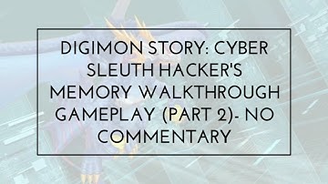 Digimon Story: Cyber Sleuth Hacker