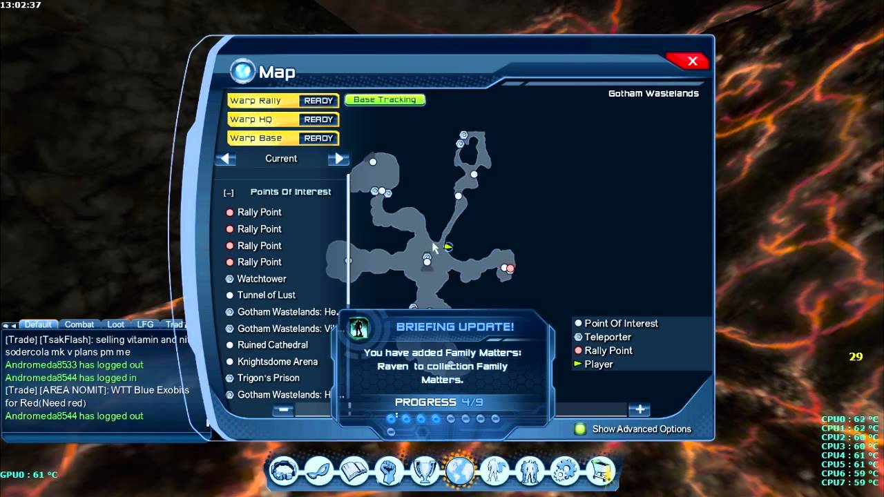 DCUO - Sons Of Trigon - Gotham Wastelands Briefing - Family Matters