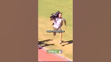 Camera Man Beats Olympic Runners in a 10k Race!!! #shorts