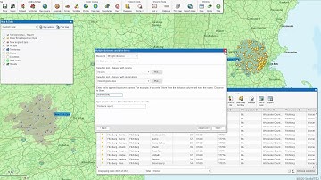 Conducting a ZIP Code-to-ZIP Code Driving Time or Distance Query Using Map Business Online