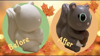 Fall Squirrel Squishy Makeover