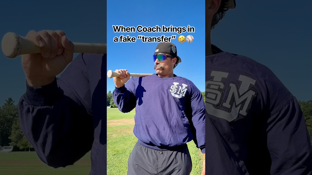 The fake TRANSFER HYPE!🤣⚾️ #baseball #baseballplayer #baseballlife #viralshorts #athlete #homerun