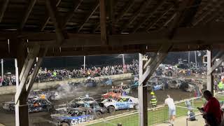 2024 Warren Pumpkin Smash Demo Derby Weld cars