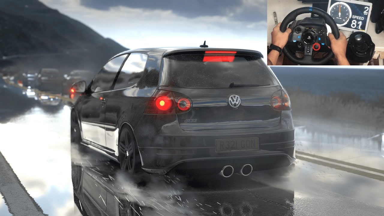 Assetto Corsa | Volkswagen Golf MK5 R32 2006 | Steering Wheel Gameplay