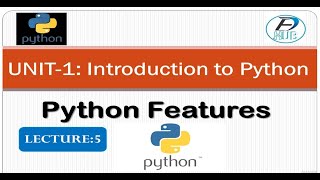 Python Features in Hindi ||Some Key Features of Python