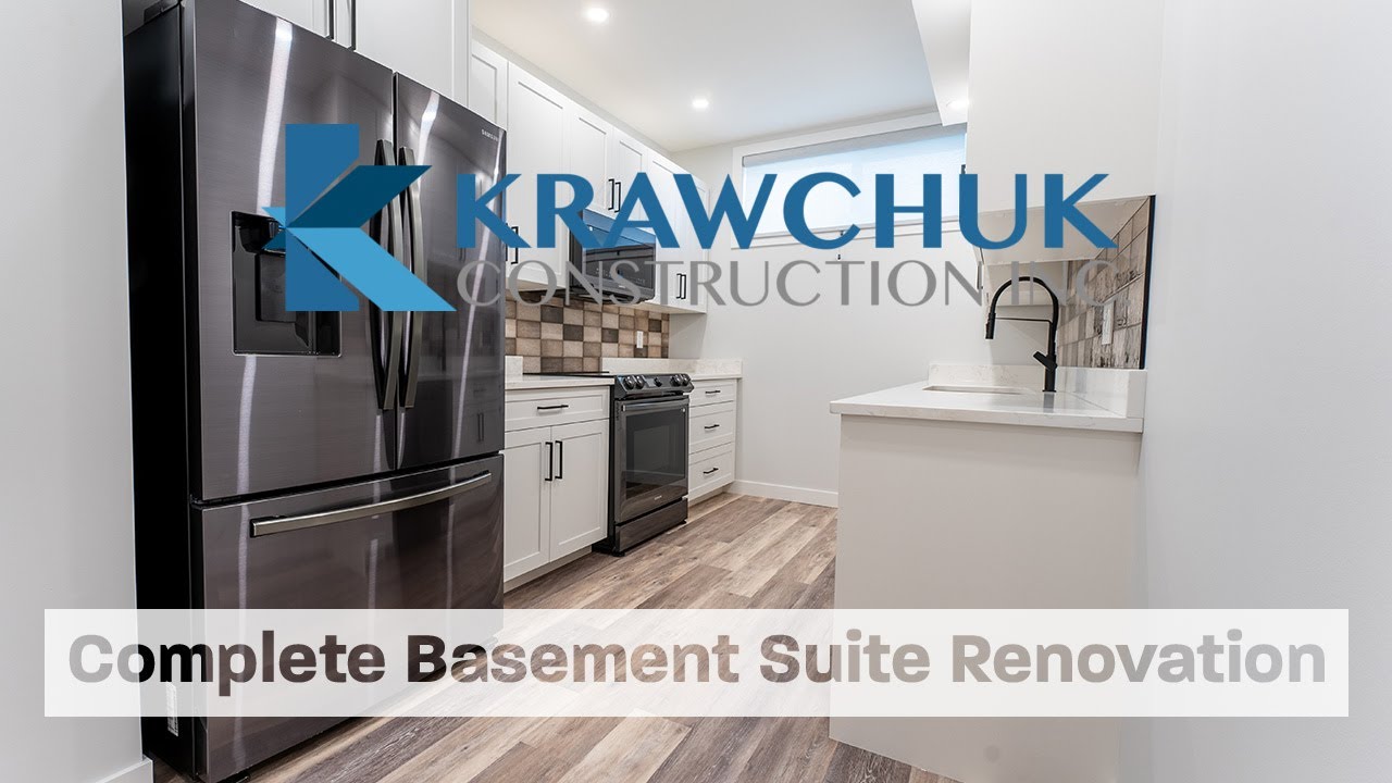 Basement Legal Suite Project | Krawchuk Construction - YouTube