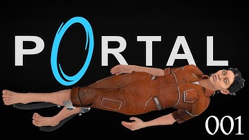 Portal PC Gameplay Walkthrough Part 1 - Aperture Test Chambers