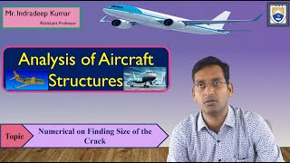 Numerical On Finding Size Of The Crack By Mr. Indradeep Kumar