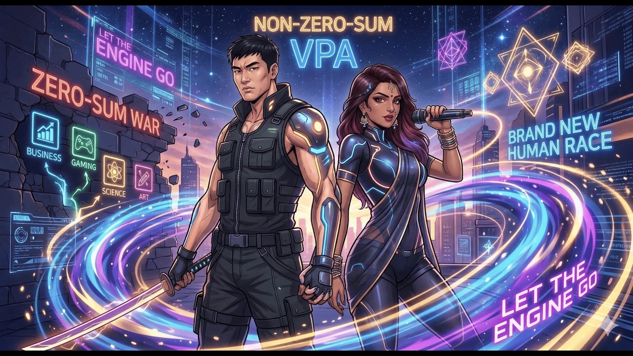 NON-ZERO-SUM / 2DimeSmileS [Suno AI Original] Epic Anime Rap-Rock