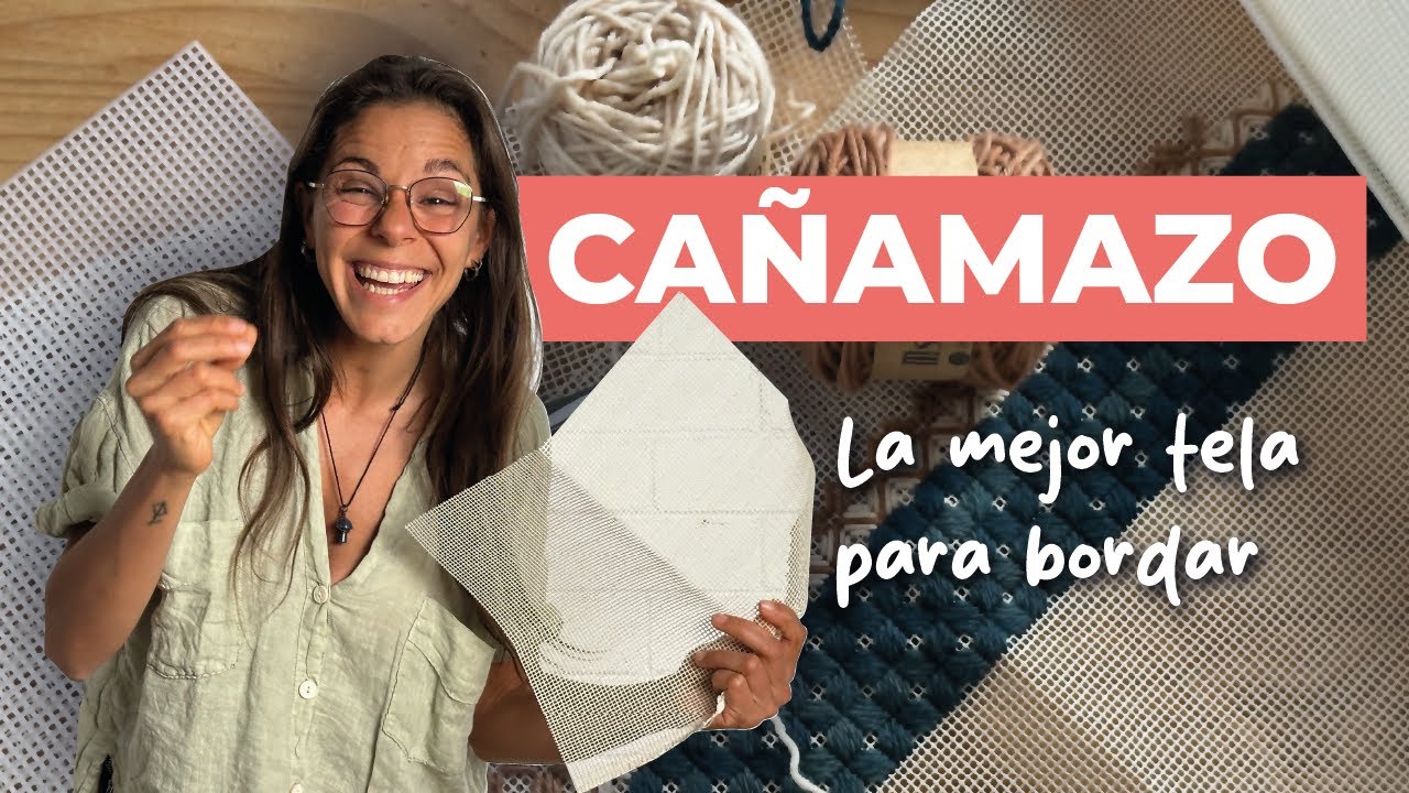 La mejor tela para bordar (cañamazo)
