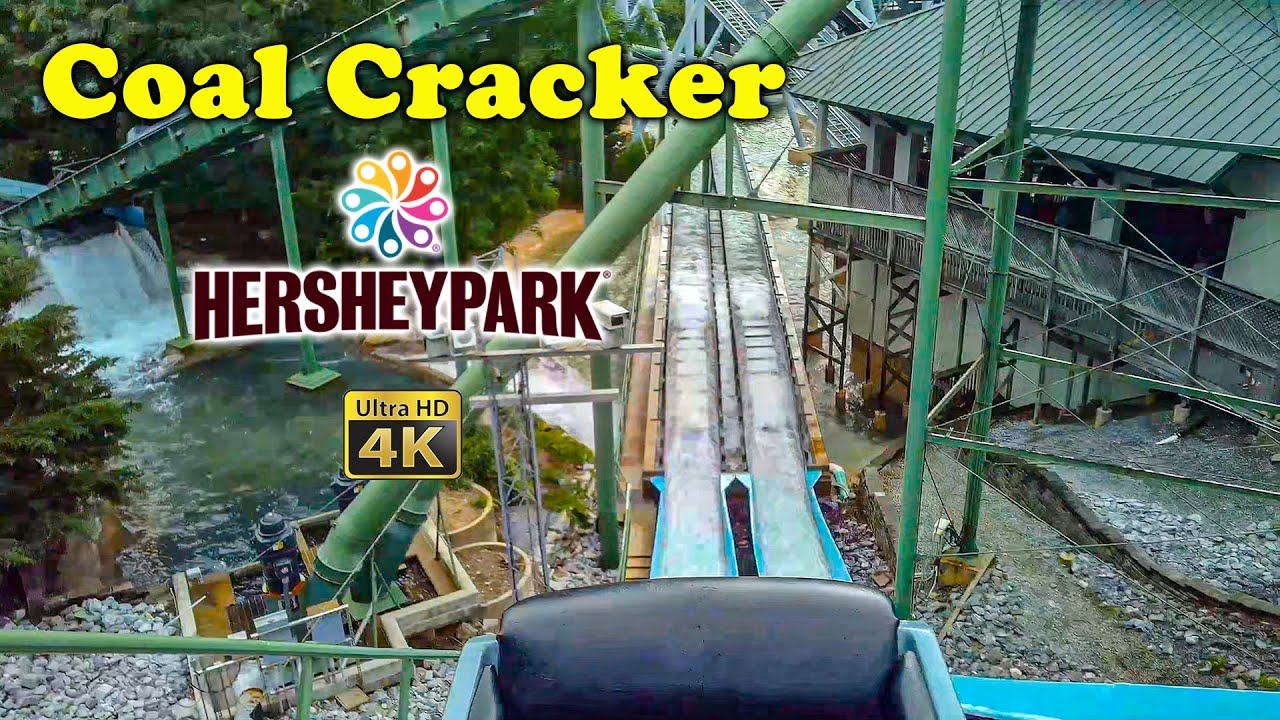 2021 Coal Cracker Log Flume On Ride 4K POV Hersheypark