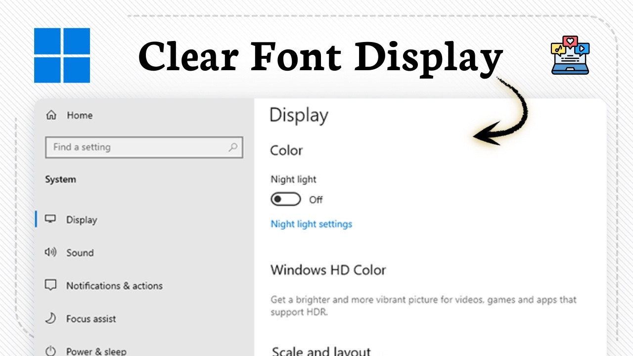 How to fix blurry text fonts in Windows 11 (Display Fix) - YouTube