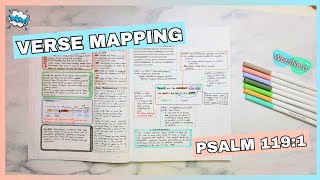 In Depth Bible Study - Verse Mapping Psalm 119 1