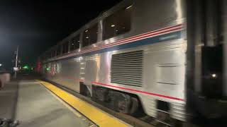 Full Arrival And Departure of Amtrak Coast  Starlight 11