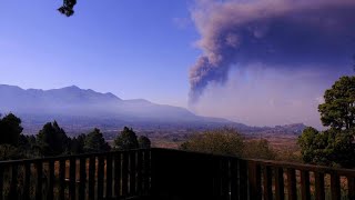 Újra bezárt La Palma repülőtere a vulkáni hamufelhő miatt