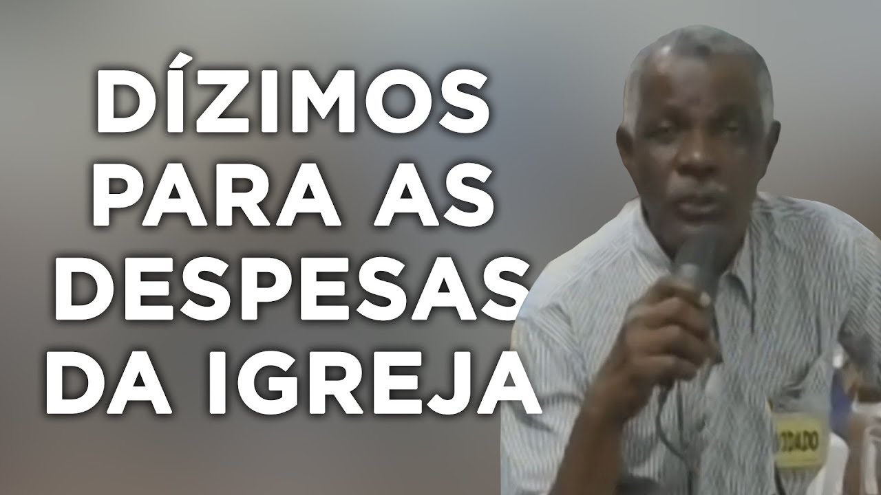 DÍZIMO: Para pagar as despesas da igreja