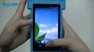 Printer Embedded Android POS Terminal POS-T7  Working Video