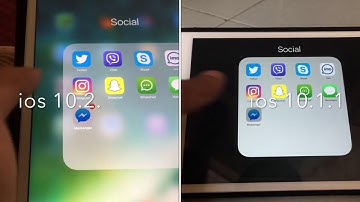 iPAD MINI 2 ios 10.2 beta 7 vs ios 10.1.1 Apps Opening Speed Test