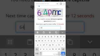 Unity wealth Captcha typing job 😍📱