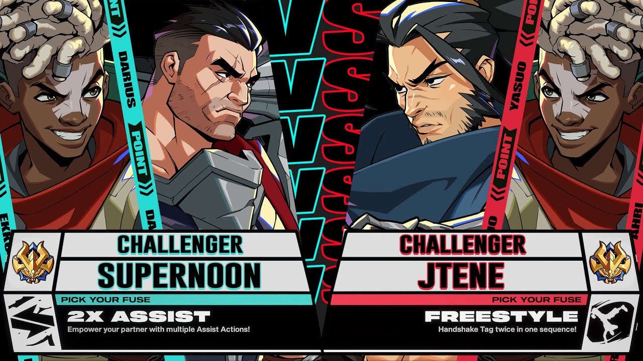 Supernoon (Darius/Ekko) vs Jtene (Yasuo/Ekko) - 2XKO