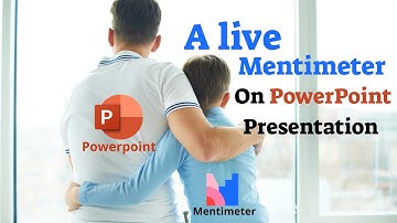 How to add a Live Mentimeter Question to a PowerPoint Presentation