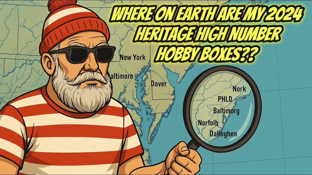 2024 Heritage High Number Hobby Box Mystery Delivery + HUGE Skenes 