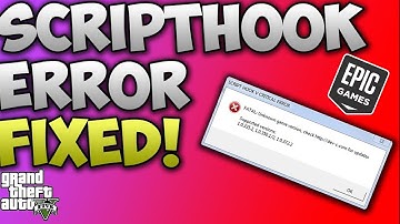 [FIX] Script Hook V Critical Error FATAL: Can