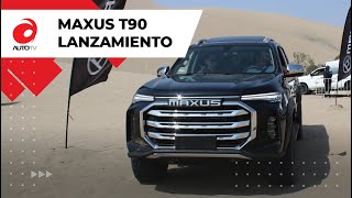 La Maxus T90 amplía el portafolio de pick ups de la marca con más performance y confort