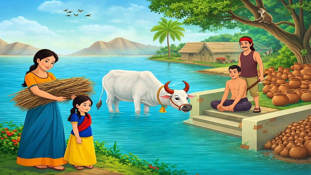 वफादार बैल और गरीब का भाग्य | Moral Stories | cartoon kahani | khaniyan | hindi kahaniyan