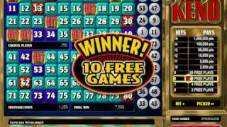 Best Bet Sweeps - Vintage Keno - 10 FREE GAMES screenshot 5