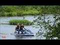 LPD on Jetski Rescues Stranded boaters Lake Carasaljo