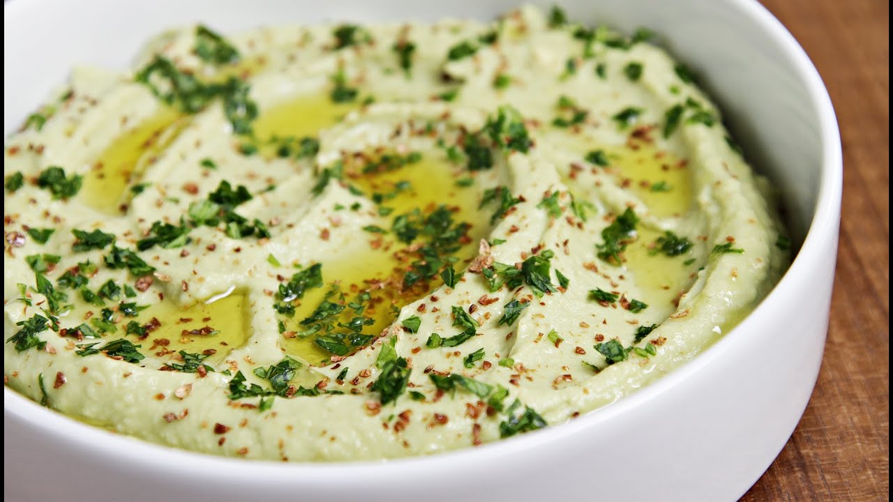 Avocado Hummus with Toasted Coriander and Avocado Oil The Perfect Dip