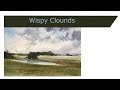 Painting Wispy Clouds in Watercolours