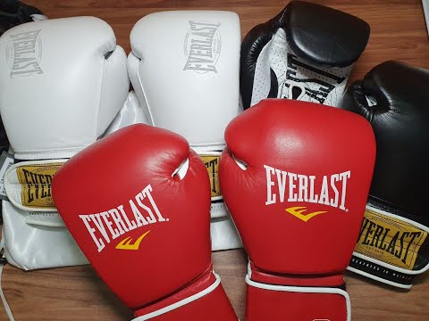 Everlast MX Hook &amp; Loop Training Gloves и 1910 Classic Sparring Gloves 16 oz -Обзор и Сравнение
