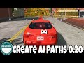 BeamNG Drive Tutorial: AI Path Scripting in Version 0.20 - Create Traffic Crashes!