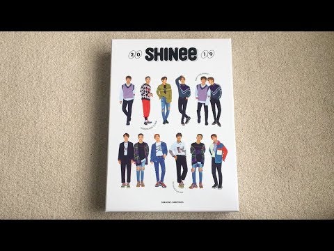 アイドル SHINee SEASON'S GREETING 2016 Unboxing of SHINee 2016 Season's Greetings! - KAvenyou.com