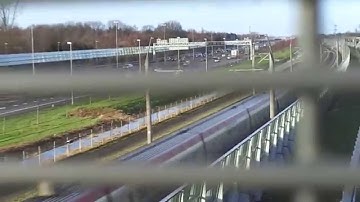 Lege Thalys over de HSL bij Breda Prinsenbeek!