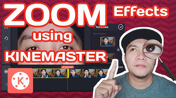 HOW TO MAKE ZOOM EFFECT IN KINEMASTER (Tagalog Tutorial)