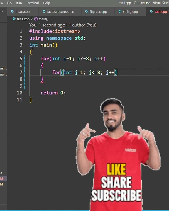 How to print letter N in C++ #programming #coding #starpattern - YouTube