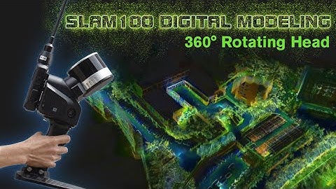 Slam100| City Digital Modeling 360° Rotating Head Handheld Survey Laser Scanner