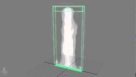 Waterfall Playblast with Maya Fluids