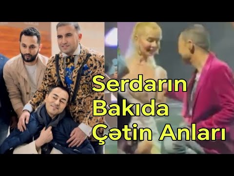 Serdar Ortaç Bakıya Əlil Arabasında Gəldi - Konsertdə Çətin Anlar Yaşadı | Magazin